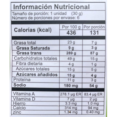 GALLETAS DE AVENA Y MANI CON ESPIRULINA - Image 2
