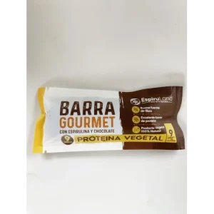 BARRA DE CEREAL CON CHOCOLATE Y ESPIRULINA X 50GR